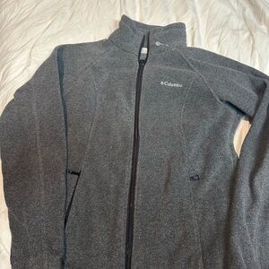Columbia Gray Full-Zip Jacket